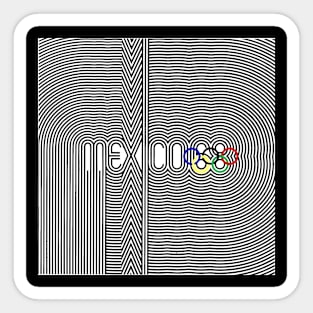 Mexico Olympics 1968 Sticker